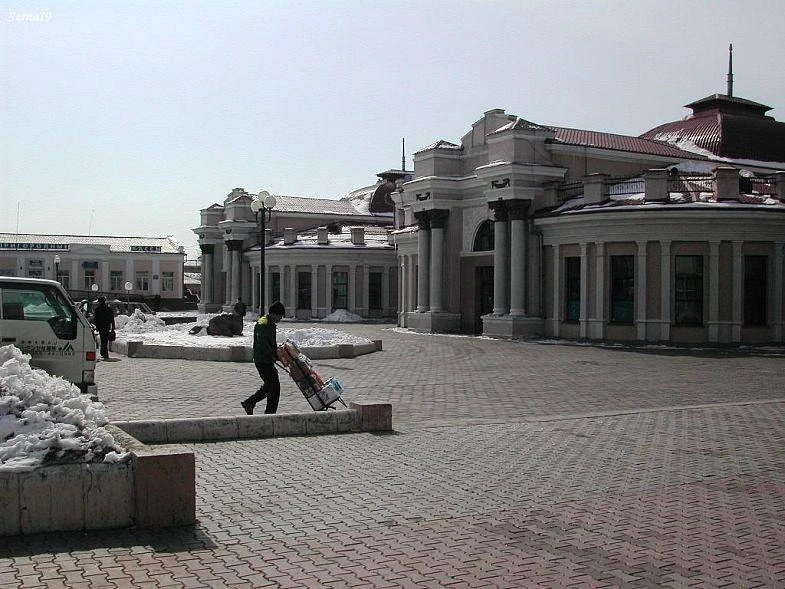 Чита. Привокзальная площадь.