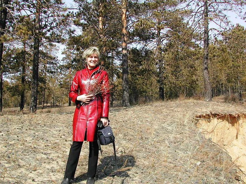 Я с багульником. 2006 г.