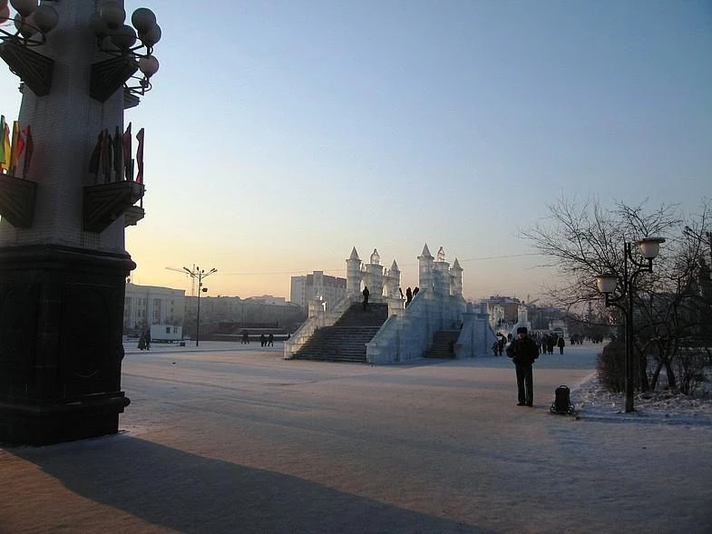 Чита. Площадь Ленина. 2007 г.