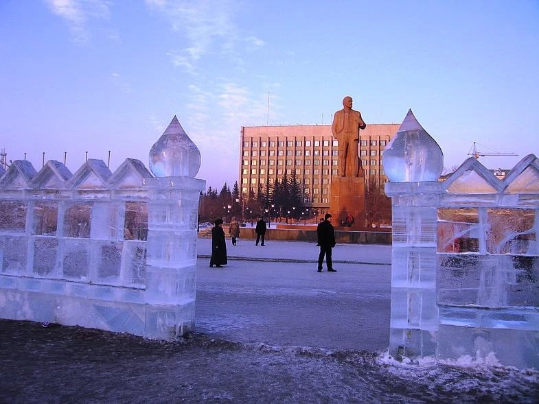 Чита. Площадь Ленина. 2007 г.