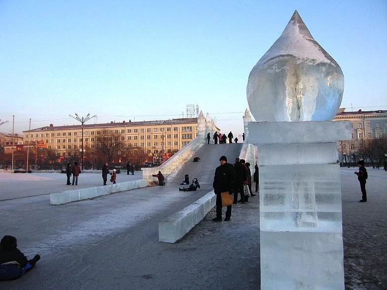 Чита. Площадь Ленина. 2007 г.