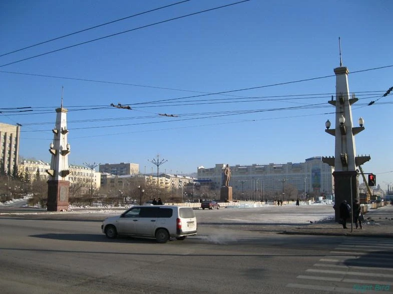 Чита. Пл.Ленина. 2012 г.