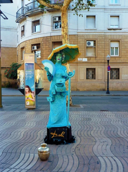 На бульваре Рамблас