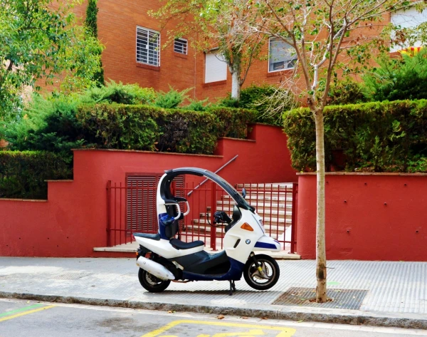 По дороге из парка Гуэль