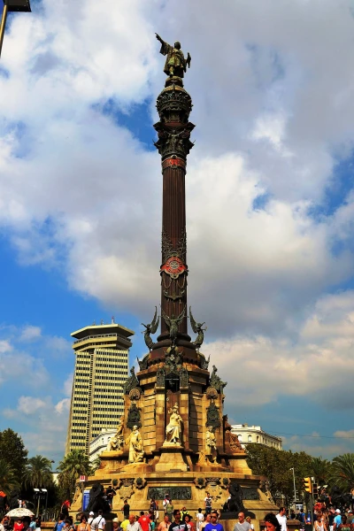 И снова памятник Колумбу