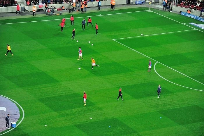 Camp Nou. Перед матчем