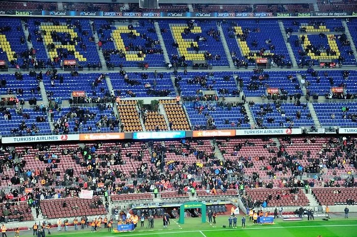 Camp Nou. Перед матчем