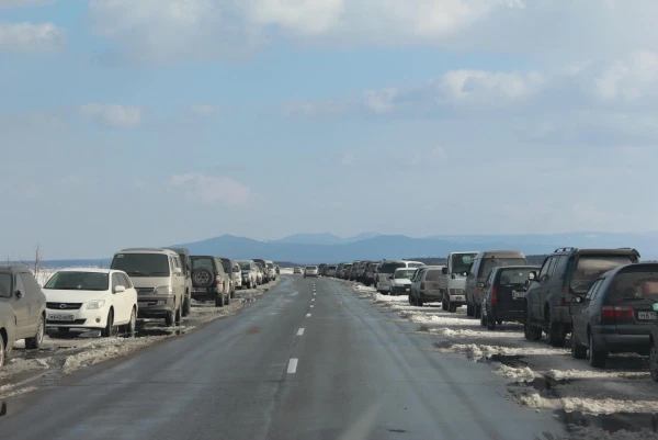 дорога в бухту Тихая