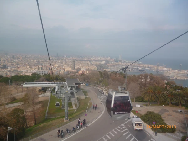 Канатная дорога Teleferic de Montjuic