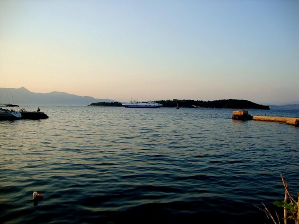 Вид на о.Видо от морского порта
