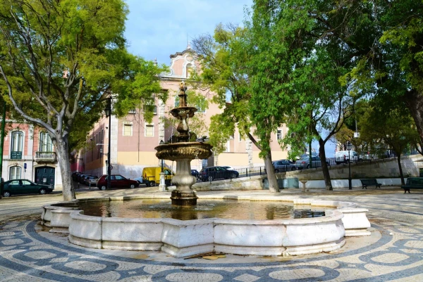 Смотровая площадка Jardim de São Pedro de Alcântara 