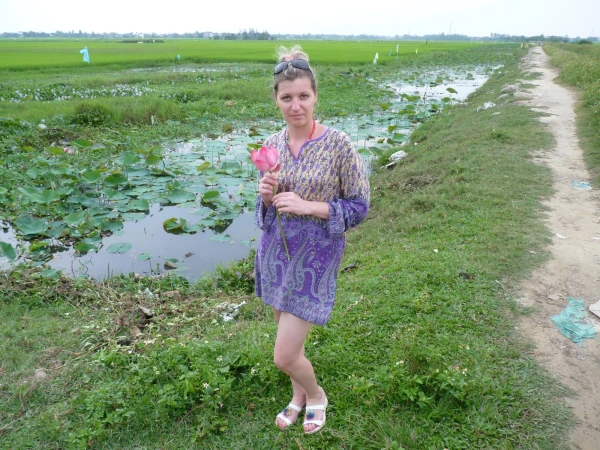 Хойань. Озеро с лотосами 