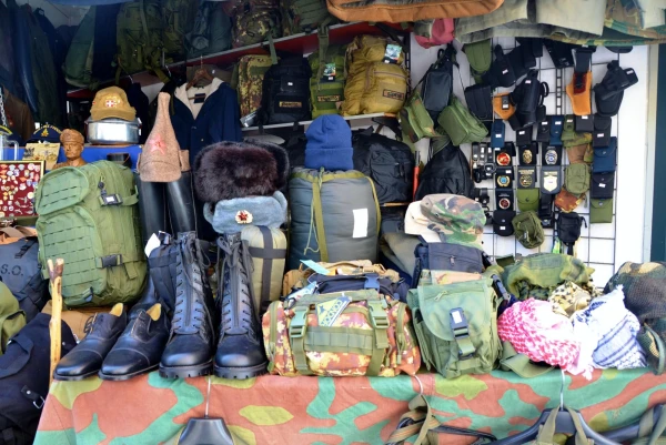 По дороге в порт