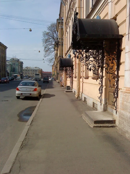 по дороге к Театру от Сенной площади