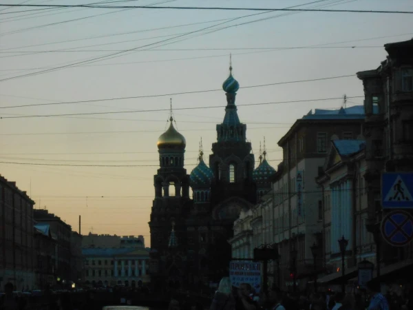 Спас на крови. Вид с Невского