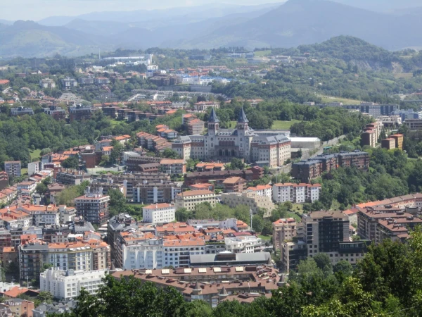 Панорама г.Сан-Себастьян