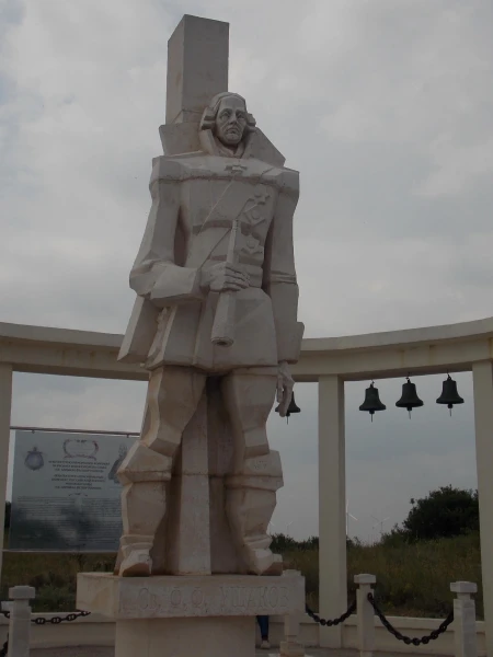 Калиакра. Памятник Ушакову.