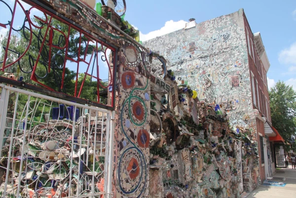 Филадельфия. South Street. Magic Garden.