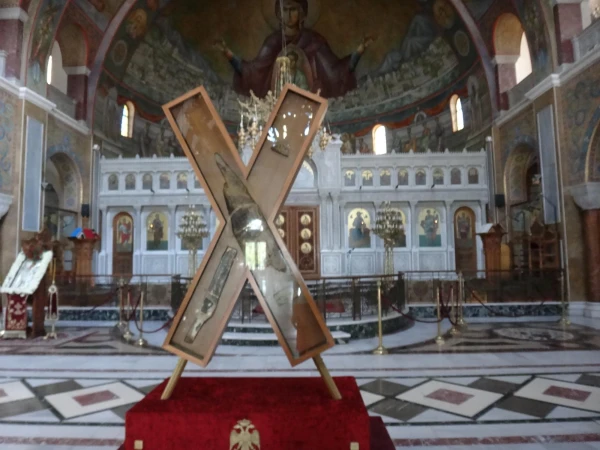 Крест Андрея Первозванного - вновь в "домашнем храме" 