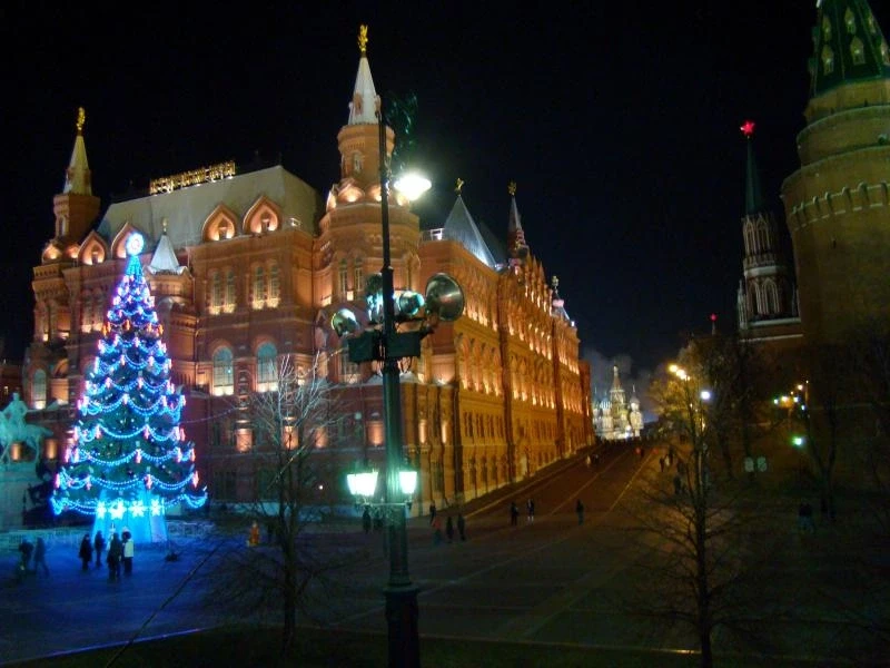 Москва новогодняя