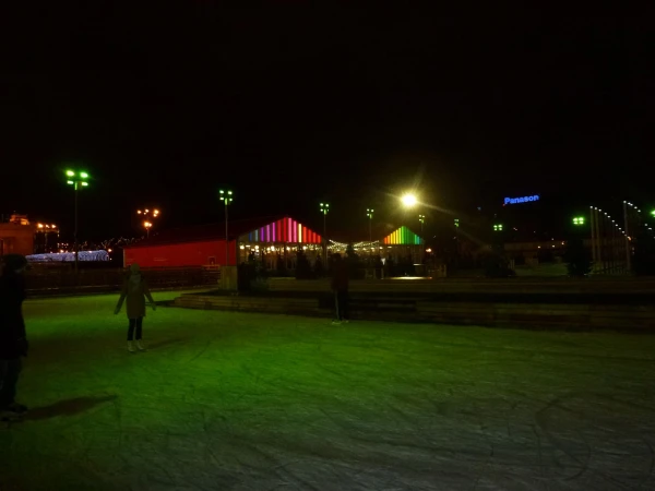 Каток в ЦПКиО Горького