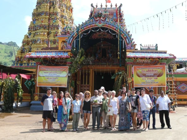День 5 - Индуисткий храм в Матале - Arulmigu Sri Muthumariamma Thevasthanam Matale - Храм богини Парвати 