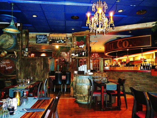 в ресторане VIRGIN OIL CO