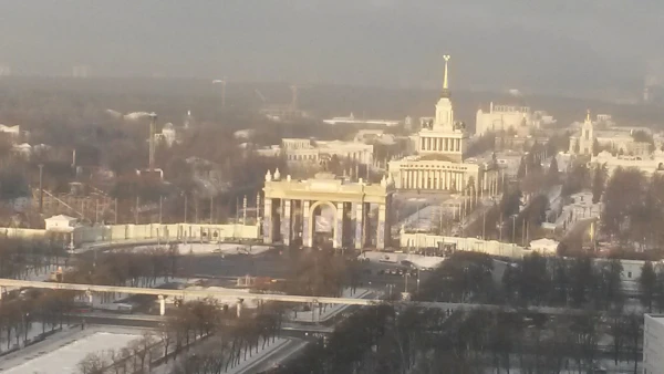 Советкая гостиница с роскошью ресепшн