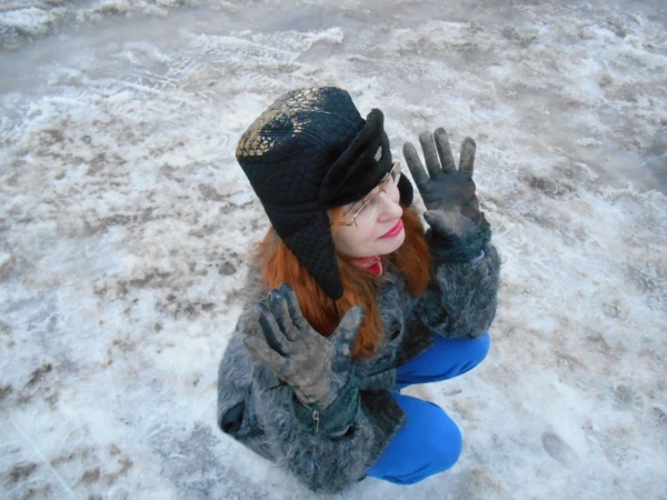 Вышли все грязные! Но довольные!!!!!