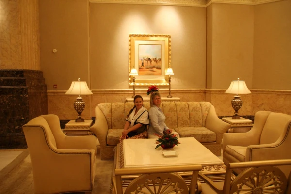 Наши девочки в Emirates Palace Hotel 5*. 