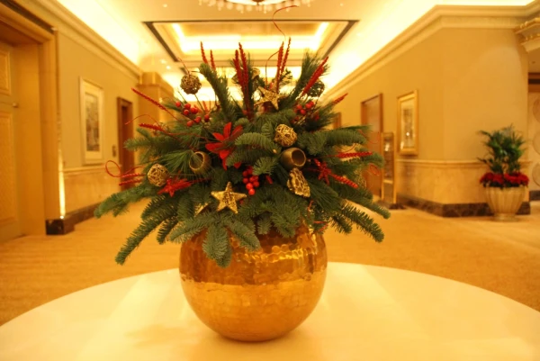 Emirates Palace Hotel 5*. Новогоднее настроение.