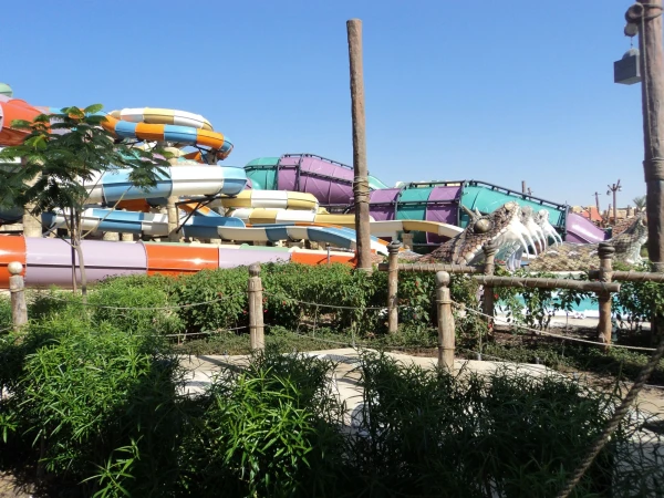 Абу-Даби. Аквапарк Yas Waterworld.