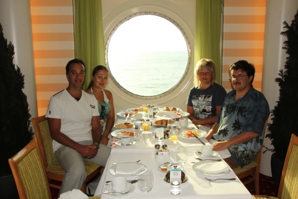 Завтрак на Costa neoRiviera 4*.