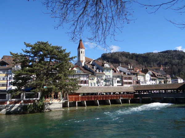 Плотина на реке Ааре
