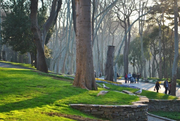 Гюльхане парк. Очень красивый парк.