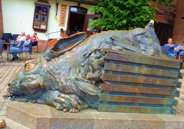 заяц в Нюрнберге 