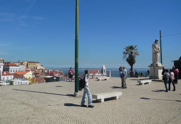 смотровая площадка Portas do Sol