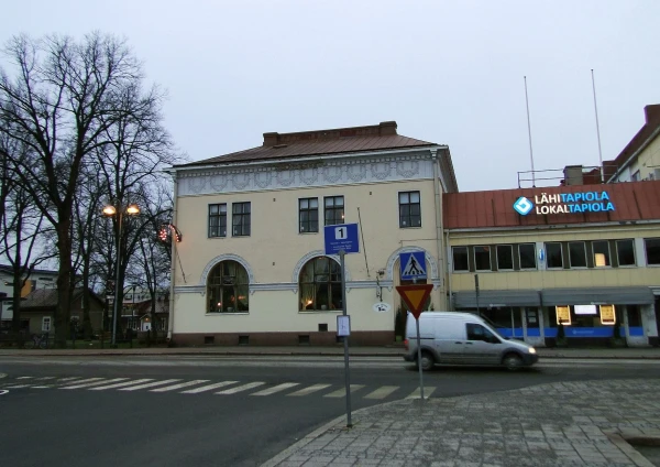 На автобусной станции Порвоо (Porvoo)