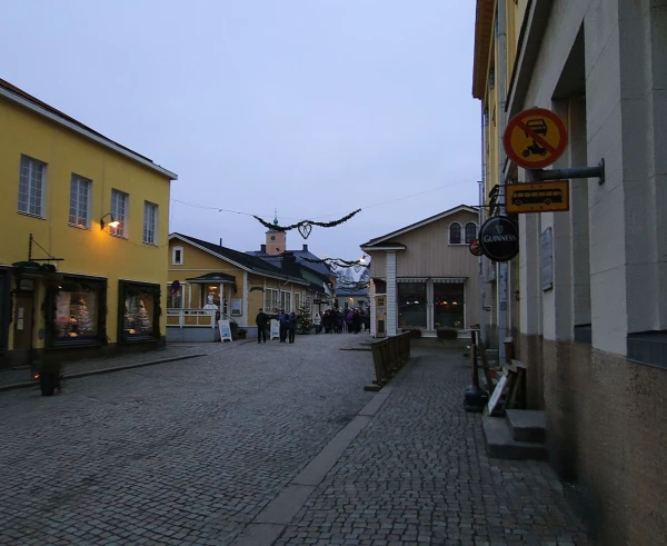 Район «Старого Порвоо» (Porvoo)