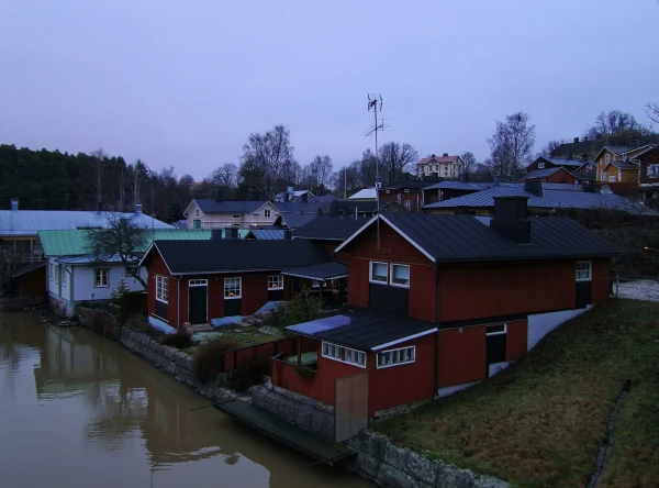 Район «Старого Порвоо» (Porvoo)