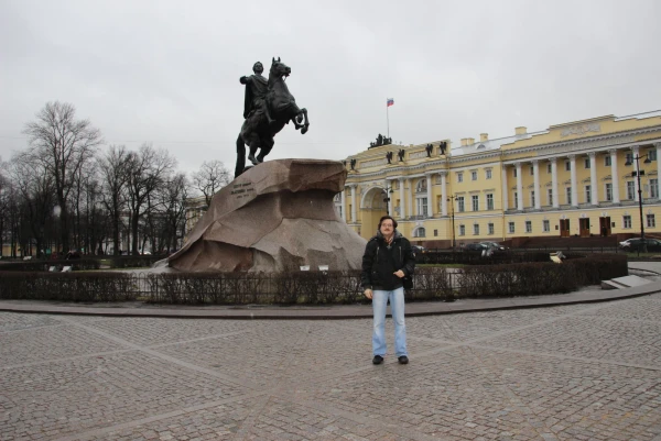 Мы в Питере.