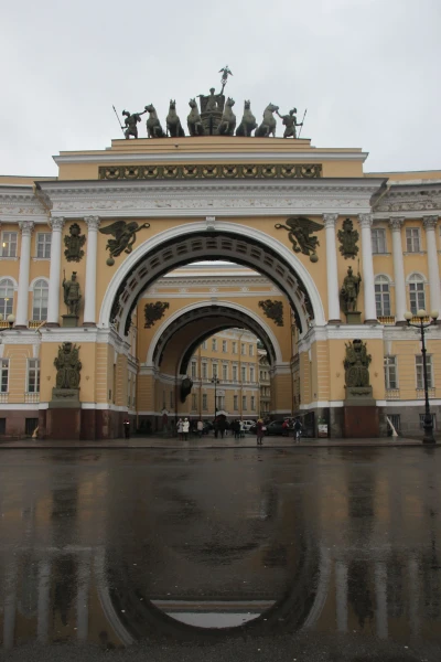 Триумфальная Арка Главного штаба.