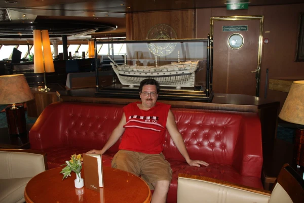 В интерьерах MS Rotterdam.
