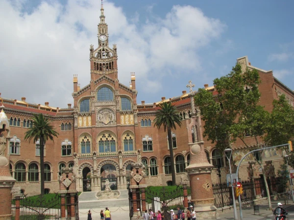 Hospital de Sant Pau, где умер Гауди