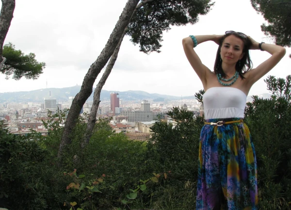 Вид с Montjuic