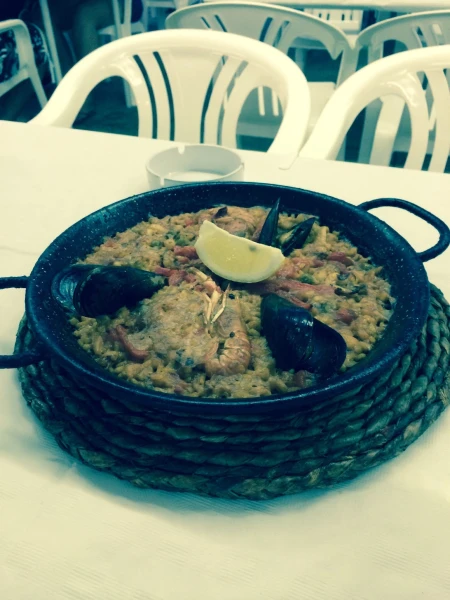 Паэлья с морепродуктами