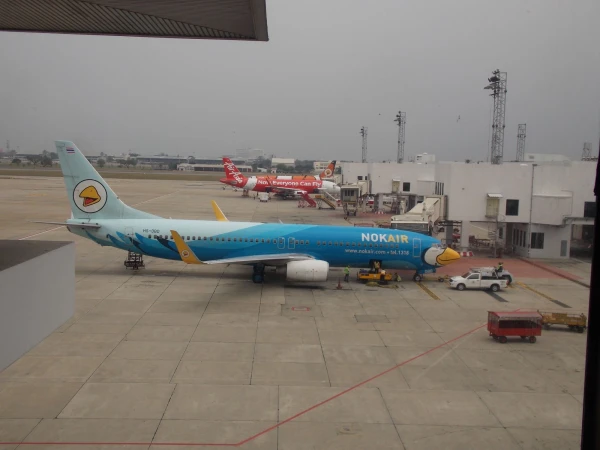 Еще один популярный азиатский лоукостер "Nok Air"