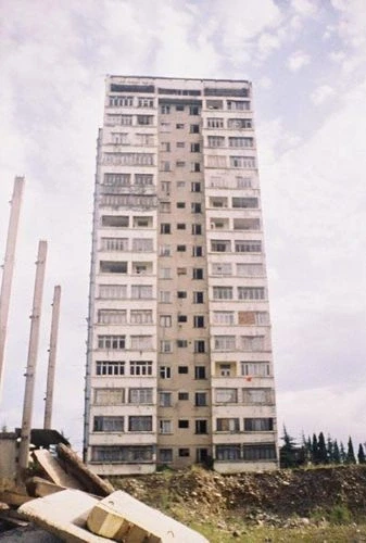 Спальный район Пицунды