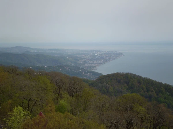 Вид с башни, Ахун