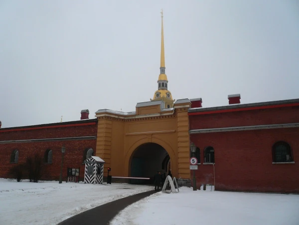 Кронверкские ворота Петропавловской крепости